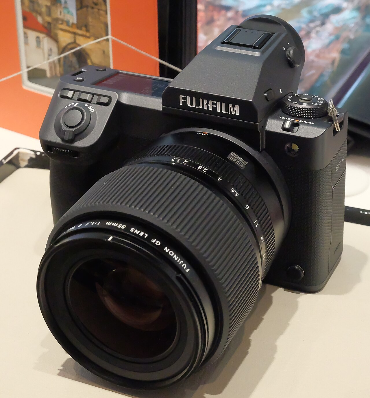 Fujifilm GFX medium format camera system release history