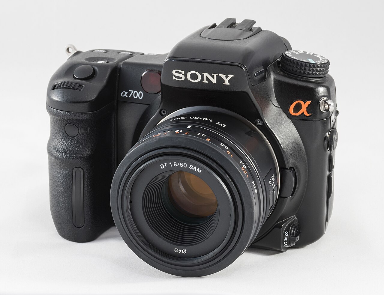 Sony Alpha A700 DSLR camera