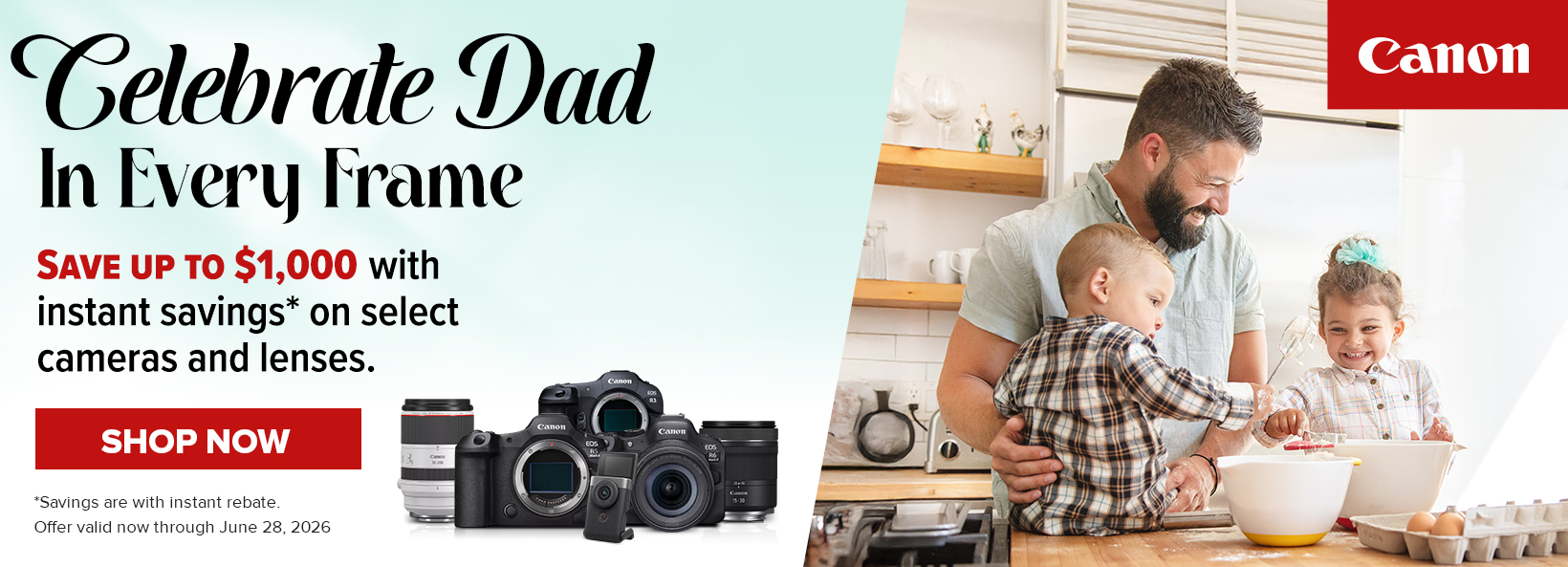Canon Fathers Days Deals