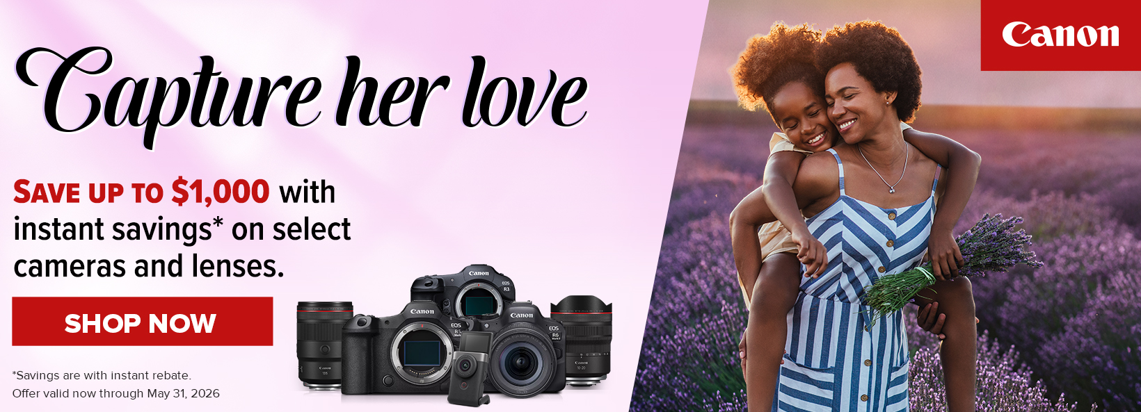 Canon Mothers Days Deals