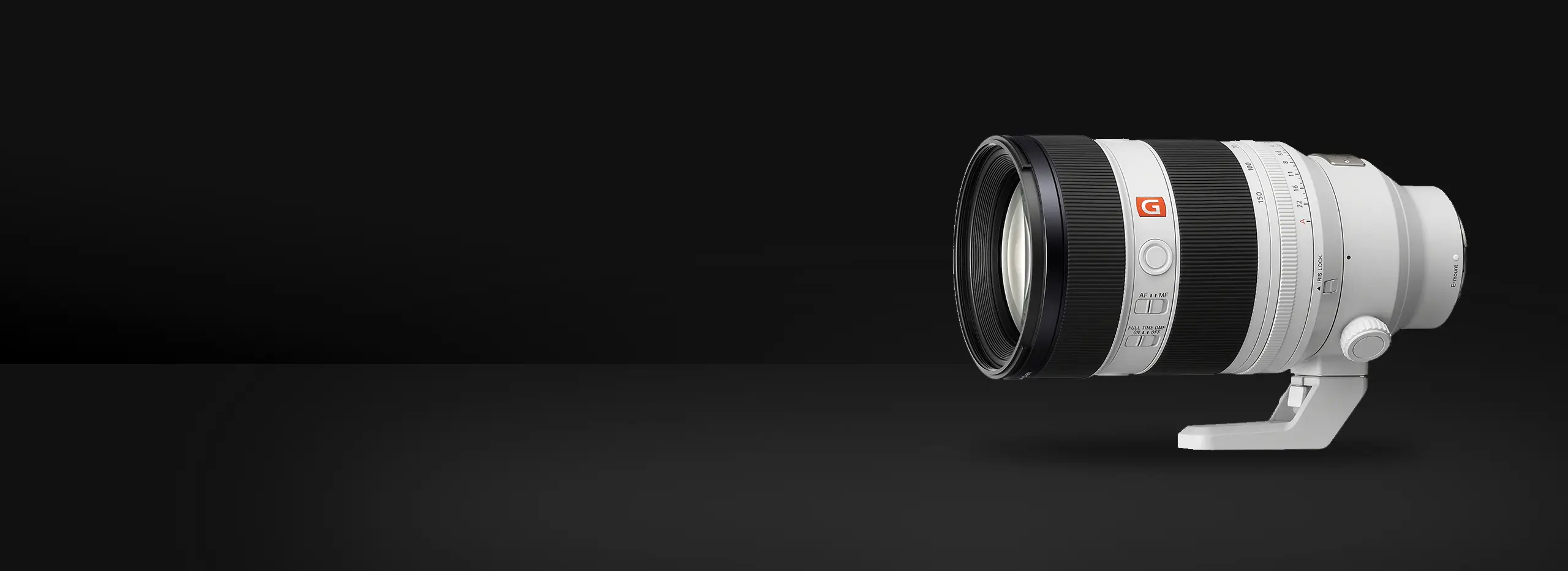 <p style="text-transform: uppercase;font-weight: bold;color: #ff863d;">SONY</p><h1>FE 50-150MM F/2 GM</h1><p>World’s first lens with a maximum focal length of 150mm and F2</p>