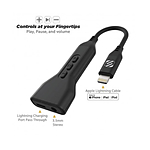 Scosche Audio Adapter 3.5Mm For Apple Lightning - Black 2