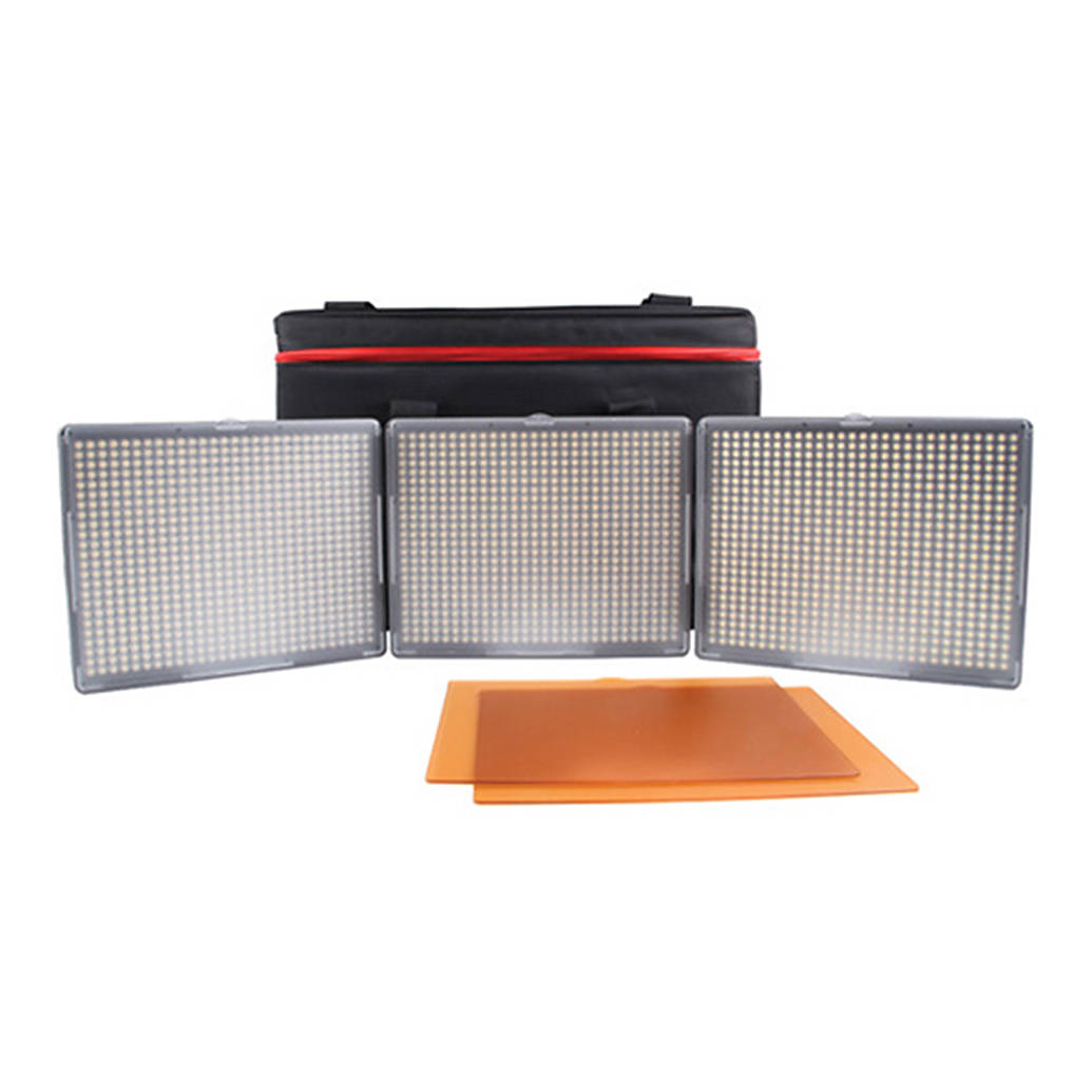 Aputure Amaran 3-Point 2-Daylight Spot, 1-Bi-Color Flood HR672 3-Light Kit