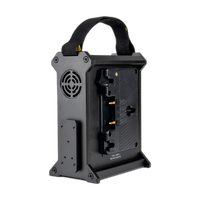 Aputure 2-Bay Battery Power Station (Gold Mount) 3