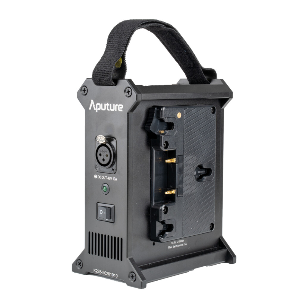 Aputure 2-Bay Battery Power Station (Gold Mount)