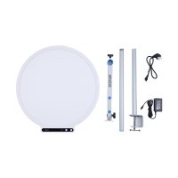Amaran Verge Max Bi-Color Round LED Light Panel - White 8
