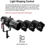 Aputure Spotlight Mount 36 Lens 3