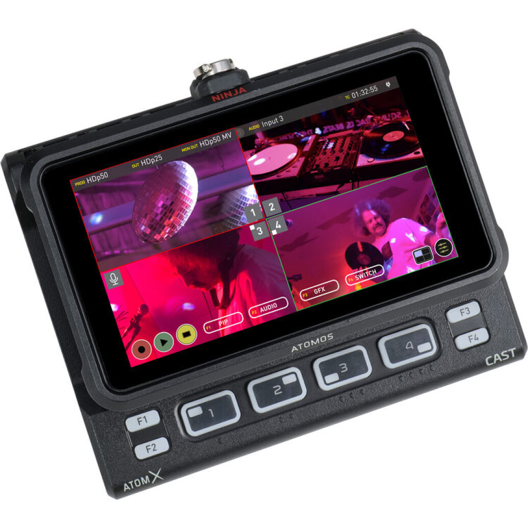 Atomos Ninja V 5 HDMI Recording Monitor with AtomX CAST Switcher