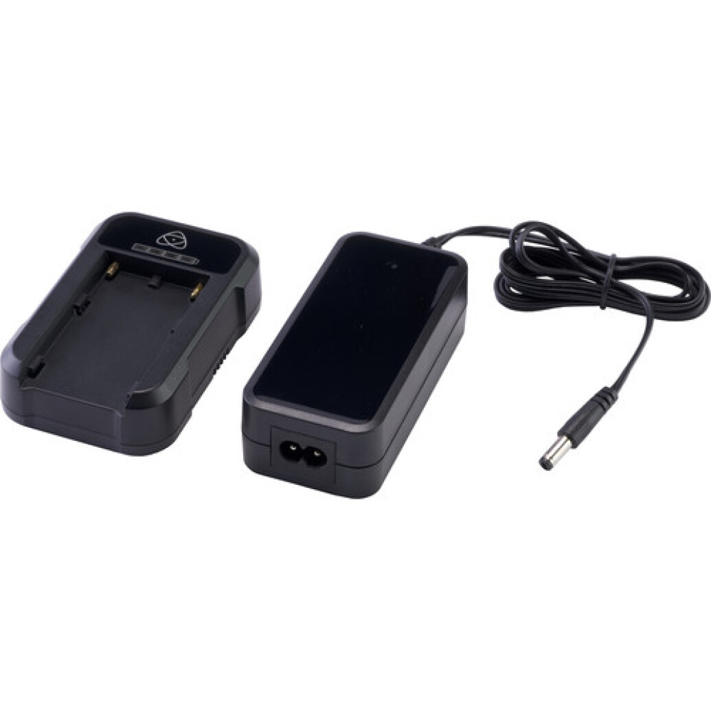 Atomos Fast Battery Charger and Power Supply with Locking Cable