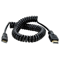 Atomos COILED MINI to FULL HDMI Cable (50cm)