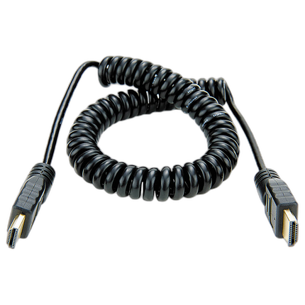 Atomos COILED FULL to FULL HDMI Cable (50cm)