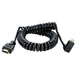 Atomos COILED Right angle MICRO to FULL HDMI Cable (50cm) 0
