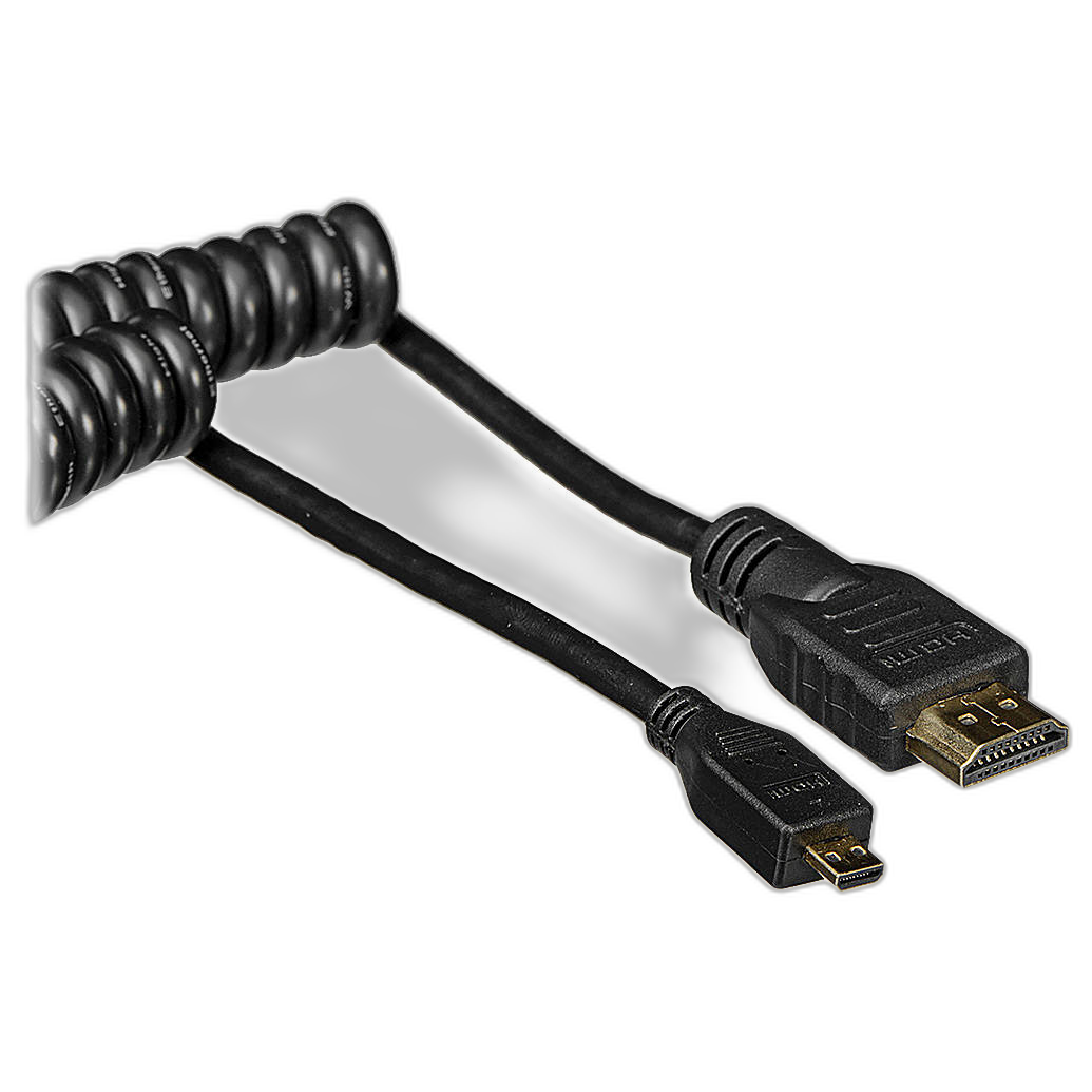 Atomos COILED MICRO to FULL HDMI Cable (50cm)