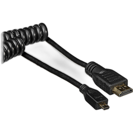 Atomos COILED MICRO to FULL HDMI Cable (30cm)