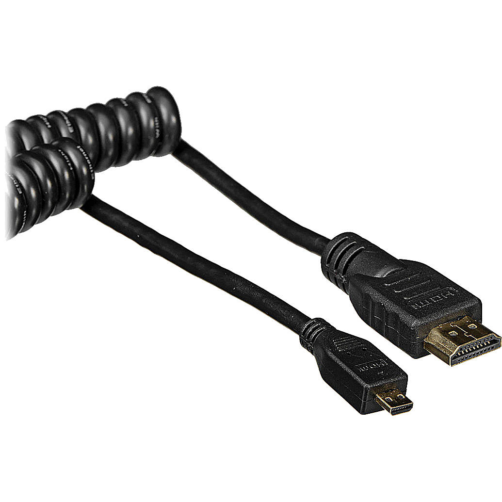 Atomos COILED MICRO to FULL HDMI Cable (30cm)