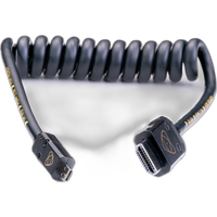 Atomos AtomFLEX HDMI (Type-A) Male to Micro-HDMI (Type-D) Male Coiled Cable 0