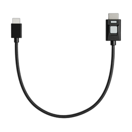 Atomos 4k60 HDR Locking Full HDMI to Mini HDMI High-Speed Cable - 11.8in