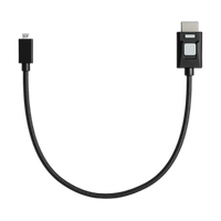 Atomos 4k60 HDR Locking Full HDMI to Micro HDMI High-Speed Cable - 11.8in 0