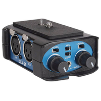 Beachtek DXA-2T Universal Compact Camcorder Audio Adapter 0