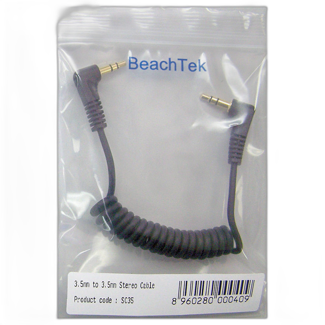 Beachtek SC35 3.5 to 3.5mm Stereo Output Cable for DXA Adapters