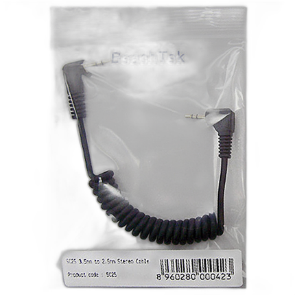 Beachtek SC25 3.5 TO 2.5mm Stereo Output Cable for DXA Adapters