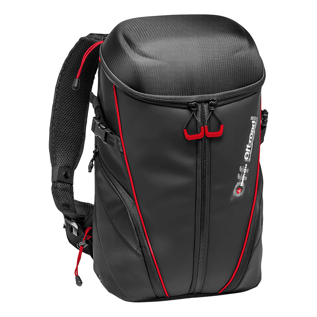 Manfrotto Off Road Stunt Backpack - Black with Red Piping