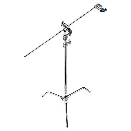 Manfrotto Avenger A2030D 9.8 Ft Turtle Base C-Stand Grip Arm Kit Silver