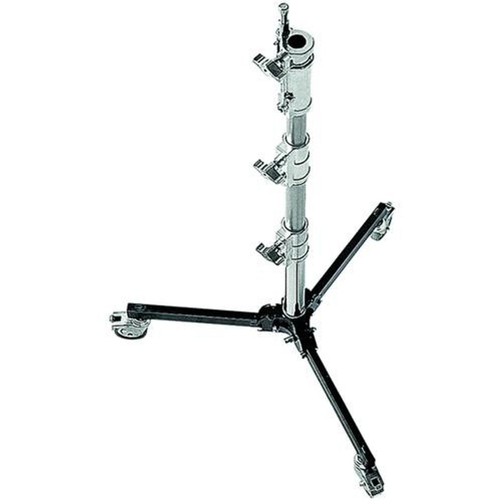 Avenger A5012 3.9Ft Roller Stand 12 With Folding Base Chrome-plated/Black