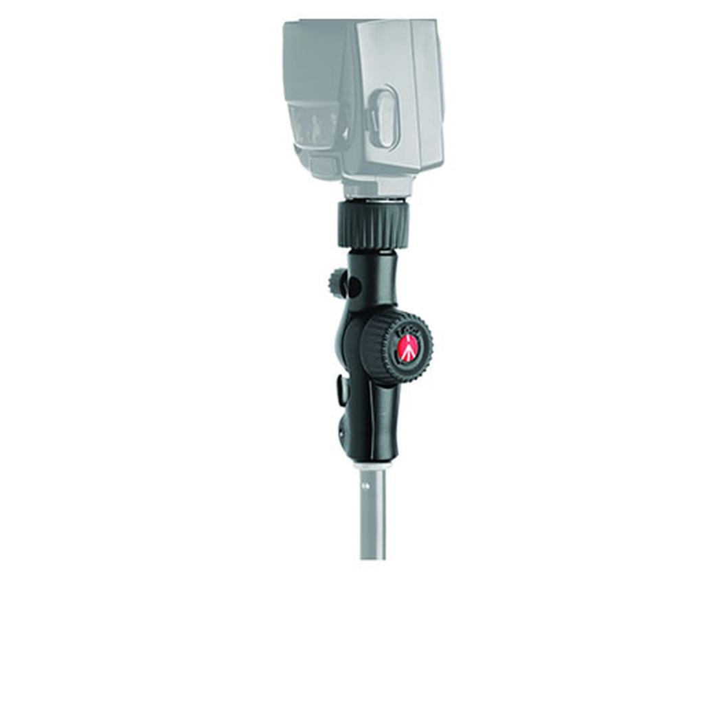 Manfrotto Snap/Tilt Head Umbrella Adapter with Cold Shoe