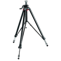 Manfrotto Black Aluminum Studio Pro Triaut Tripod 0