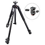Manfrotto 190X Aluminum 3 Section Kit 3w Head 0