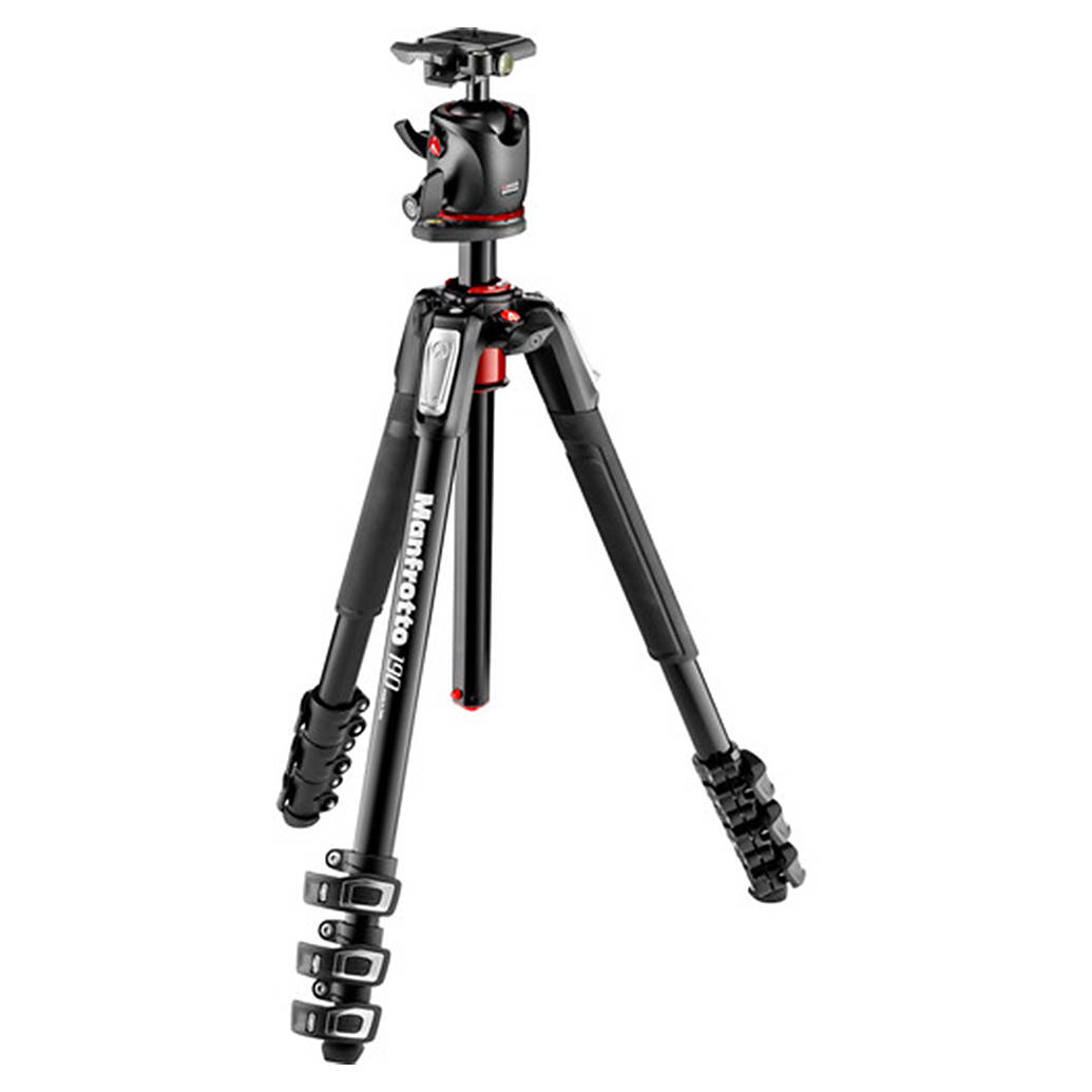 Manfrotto 190XPRO4 Tripod Kit with XPROBH2 Ballhead