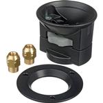 Manfrotto 325N Video Head Adapter Bowl Connects 75mm Or 100mm 0