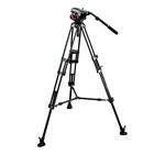 Manfrotto 504HD Fluid Head With 546B Tripod Kit Plus Spreader  and  Bag 1