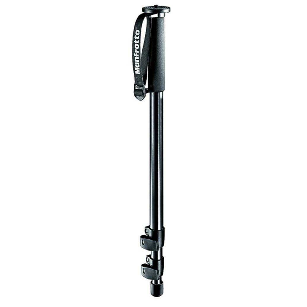 Manfrotto by Bogen Imaging 679B 3 Section Black Monopod