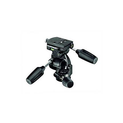 Manfrotto by Bogen Imaging 808RC4 3-way Pan/Tilt Head with RC-4 QR
