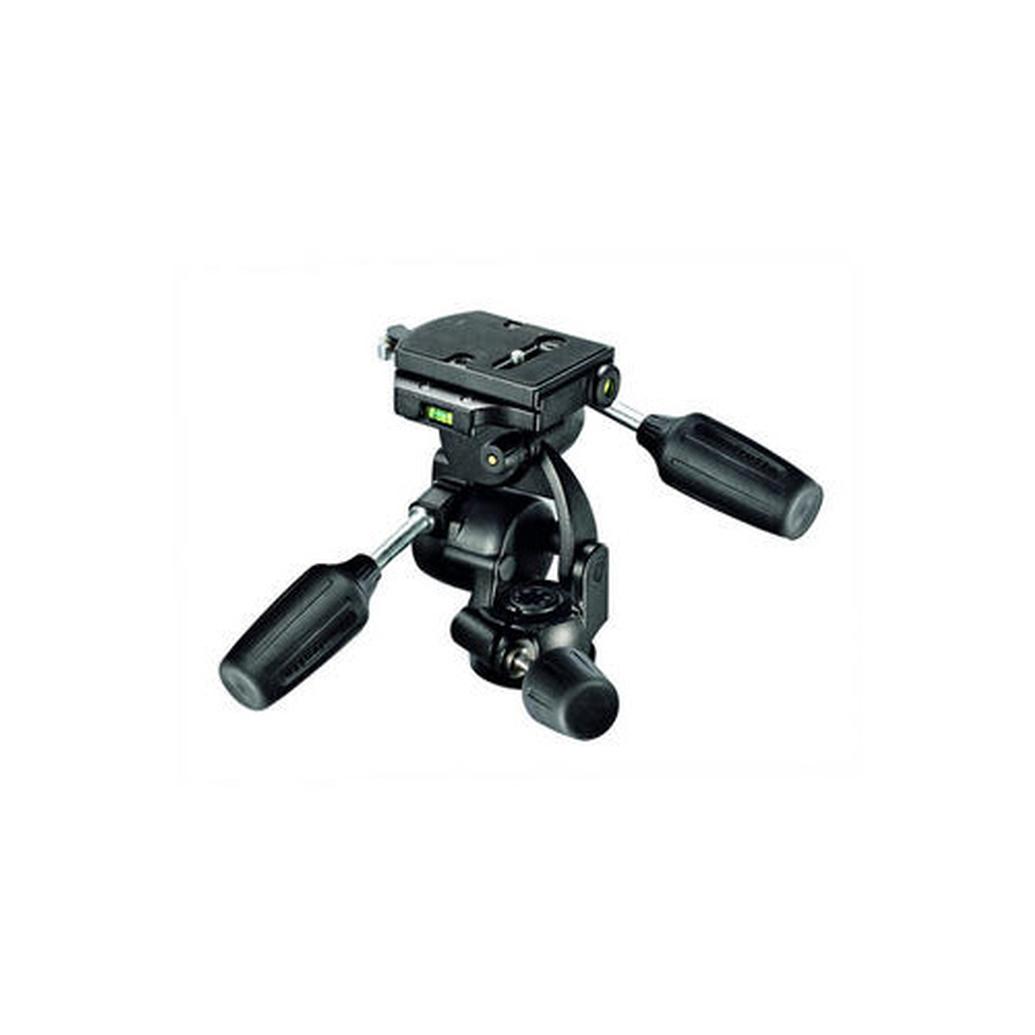 Manfrotto by Bogen Imaging 808RC4 3-way Pan/Tilt Head with RC-4 QR