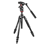 Manfrotto Befree Live Aluminum Video Tripod Kit with Twist Leg Locks 0