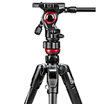 Manfrotto Befree Live Aluminum Video Tripod Kit with Twist Leg Locks 2