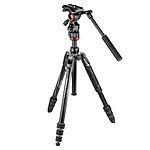 Manfrotto Befree Live Aluminum Video Tripod Kit with Twist Leg Locks 4