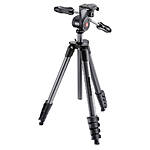 Manfrotto Compact Advanced Tripod Kit Black with 3-Way Pan Head 0