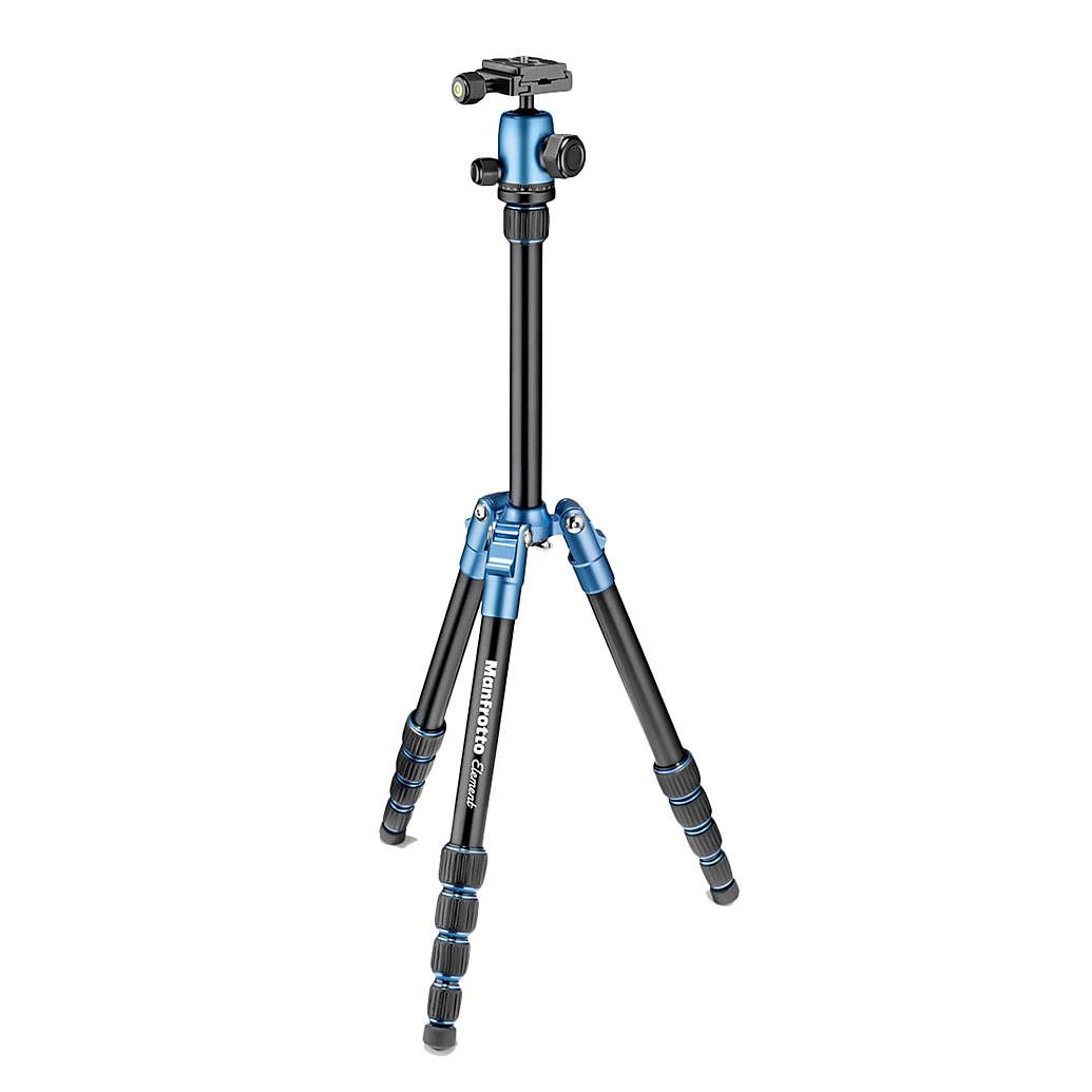 Manfrotto Element Traveller Tripod Big with Ball Head, Blue