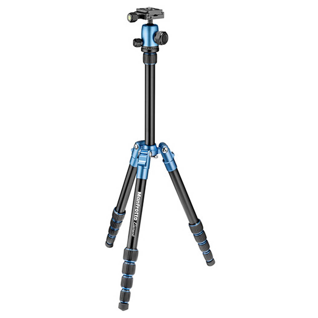 Manfrotto Element Traveller Tripod Small with Ball Head, Blue