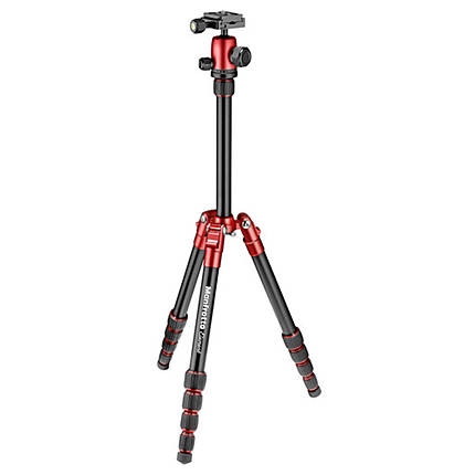 Manfrotto Element Traveller Tripod Small with Ball Head, Red