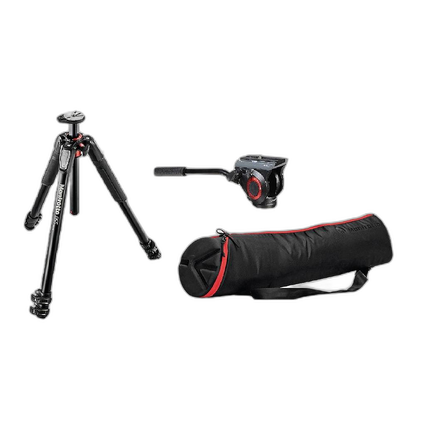 Rentals Manfrotto 055PRO3, 500AH Video Head, and 80P Bag