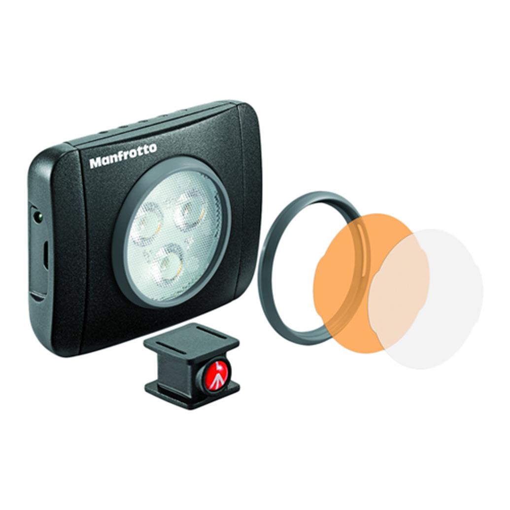 Manfrotto Lumimuse 3 On-Camera LED Light - Black
