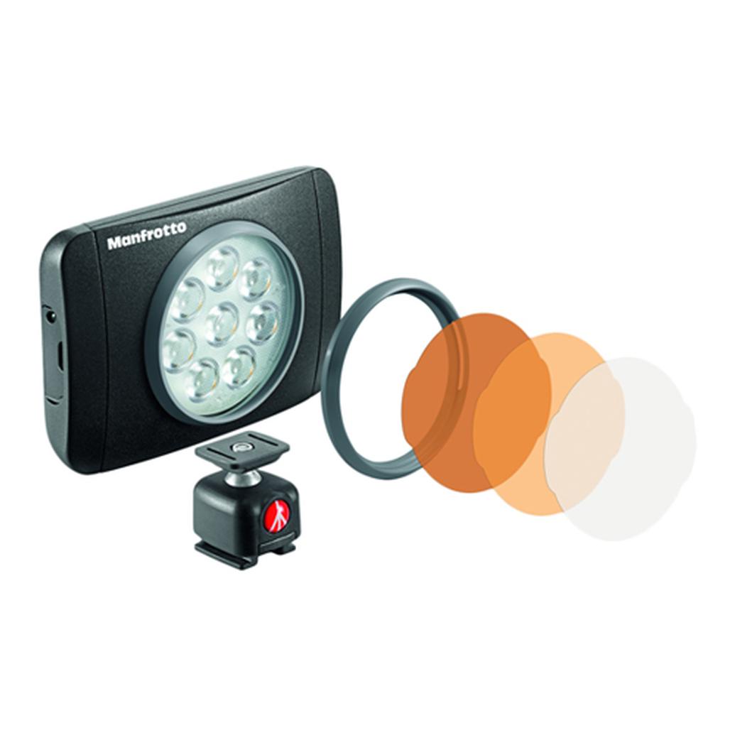 Manfrotto Lumimuse 8 On-Camera LED Light - Black