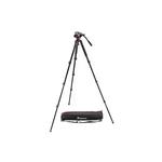 Manfrotto 535 Aluminium 4-Section Single Leg Tripod with Case and MVH502 0