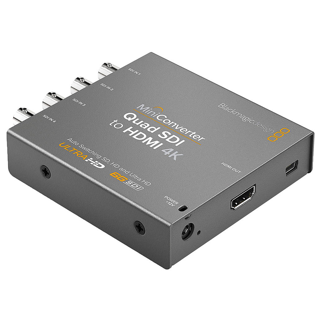 Blackmagic Design Mini Converter - Quad SDI to HDMI 4K 2
