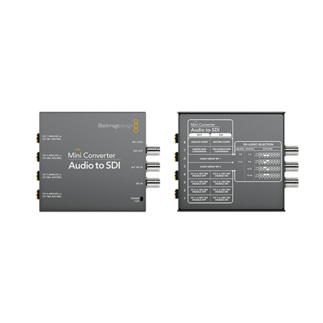 Blackmagic Design Mini Converter - Audio to SDI 4K